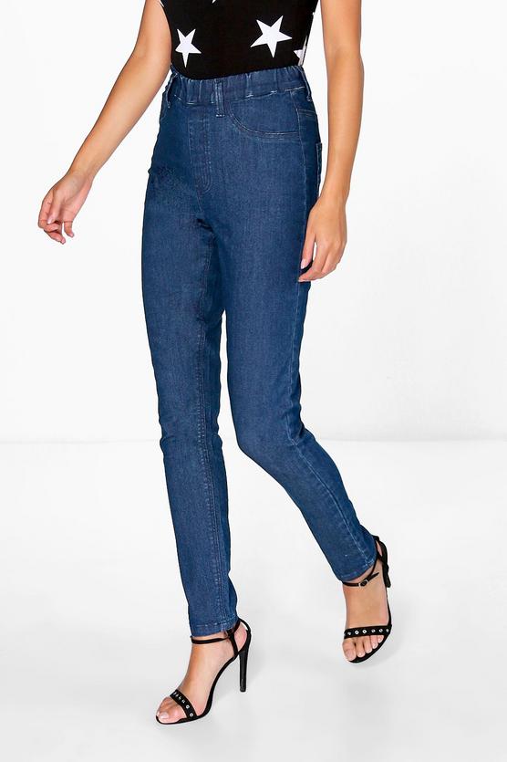 Tegan Mid Wash Denim Jeggings